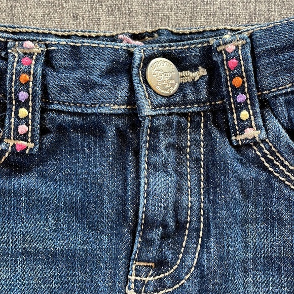 2/$15 Embroidered Baby Gap Denim Skirt - Picture 4 of 8